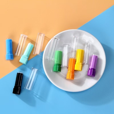 1G Empty Lipstick Tube Screw Closure Plastic Lip Balm Tube for Cosmetic Container Packaging