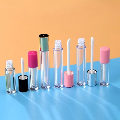 3.5g 5g Empty Lips Lipstick Tub Plastic Lip Balm Tube For Cosmetic Packaging