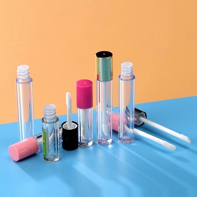 3.5g 5g Empty Lips Lipstick Tub Plastic Lip Balm Tube For Cosmetic Packaging
