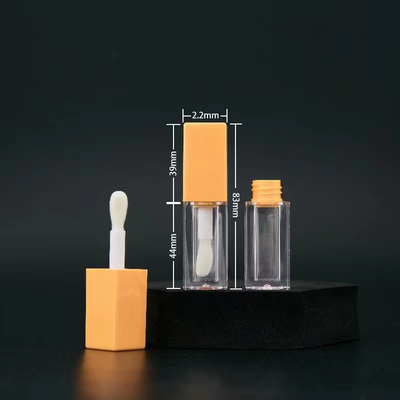 Transparent Cute PET Tubes for Lipstick and Mascara 10ml Screen Printing Gloss Tubes