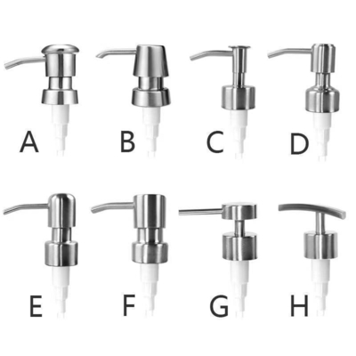 24/28mm Lotion pump head Aluminum press pump suitable for cosmetic lotion bottle or Body Lotion