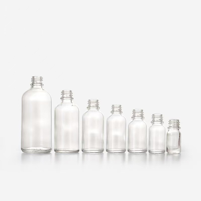 Plastic Cap Empty 5ml 10ml 15ml 20ml 30ml 50ml 100ml Glass Essential Oil Bottle For Dropper