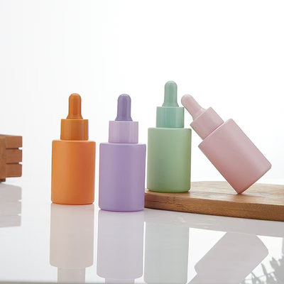 Empty Essential Oil Bottle Custom Color With Black Dropper 5ml 10ml 15ml 20ml 30ml  50ml 100ml