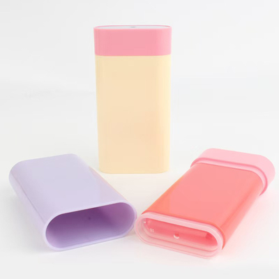 Custom 20g Empty Deodorant Stick Bottom Swivel with Spring Balm Bottle Cosmetic Blush Tube Plastic Packaging Container Reusable