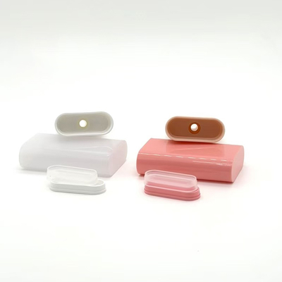 Custom 20G Plastic Empty Deodorant Balm Stick Blush Bottle Packaging Bottom Rotation for Deodorant Cream Custom UV Printing