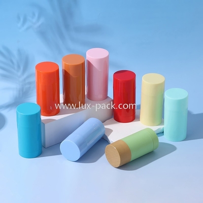 Deodorant Stick Blush Stick Bottle Lip Balm Bottle Bottom Filling Cosmetic Plastic Packaging Container Reusable