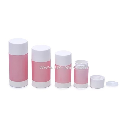 Empty Deodorant Stick Bottom Swivel Cosmetic Blush Tube Plastic Packaging Container