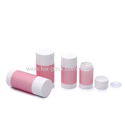Deodorant Balm Stick Top Rotation Cosmetic Plastic Packaging Container Reusable