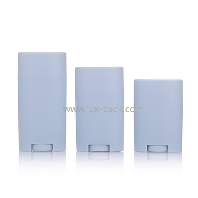 Empty Blush Stick Bottle Deodorant Balm Stick Top Rotation Cosmetic Plastic Packaging Container Reusable