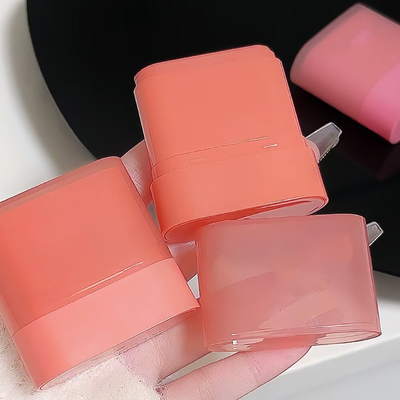 Top Filling Personal Care Empty All Plastic Oval Shape Deodorant Bottle
