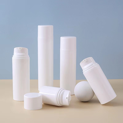 Crimp Dispenser Pump Airless Bottle With Different Capacity 30ml 50ml 80 100ml 120ml 150ml
