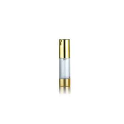 15ml 30ml 50ml Plastic Airless Pump Bottle for Cosmetics Custom Logo Accepted