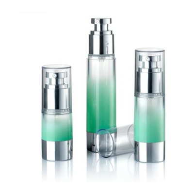 Special Flat Head 15ml 30ml 50ml Airless Pump Bottle Support Customization