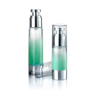 Special Flat Head 15ml 30ml 50ml Airless Pump Bottle Support Customization