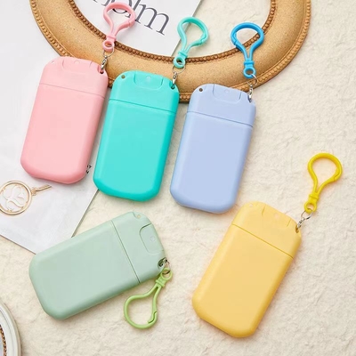 Hot Selling 10ml Plastic Card Perfume Spray WIth Pendant Support Customization