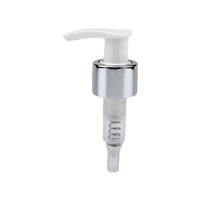 Aluminum Circle Plastic Lotion Dispenser Pump 24/410 28/410 Support Customization