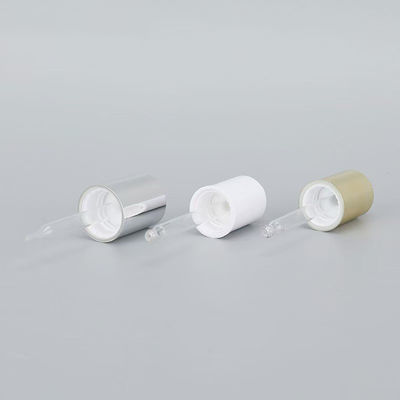 Clear Glass Dropper Bottle with Gold Cap