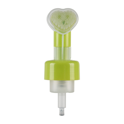 Manufacturing 42mm 43mm Plastic Foam Dispenser Pump With Brush Used for Bottles