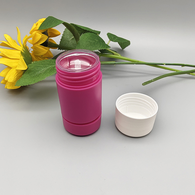 Round Circular Shape 15g 30g 50g 75g PP Deodorant Stick Container Used for Cosmetics