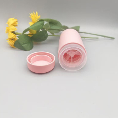 Elegant Appearance Pink Color 15g 30g 50g Deodorant Balm Stick With Round Circular Shape