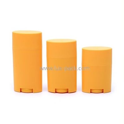 PP Screw Type 35g 50g 75g Deodorant Stick Container Used for Personal Care Package