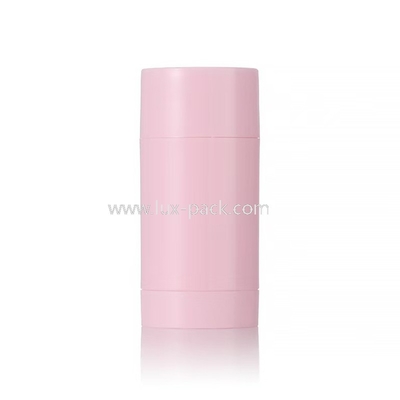 Colorful Cylinder Shape 15g 30g 50g 75g 100g Plastic Deodorant Balm Stick Accept Customization