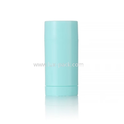 Colorful Cylinder Shape 15g 30g 50g 75g 100g Plastic Deodorant Balm Stick Accept Customization