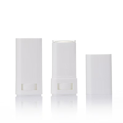 Roller Bottom Filling 15g 20g Plastic Deodorant Balm Stick Container Support Customized