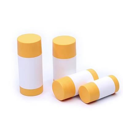 New Design 35g 50g 75g PP Double Shell Body Fragrance Deodorant Balm Stick Container