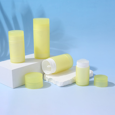 New Design 35g 50g 75g PP Double Shell Body Fragrance Deodorant Balm Container For Personal Care