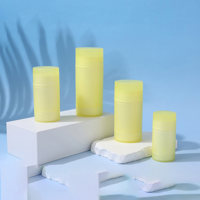 FACTORY SUPPLY 35G 50G 75G PP DOUBLE SHELL SKIN CARE BODY FRAGRANCE DEODORANT BALM CONTAINER FOR PERSONAL CARE
