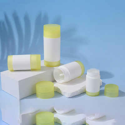 FACTORY SUPPLY 35G 50G 75G PP DOUBLE SHELL SKIN CARE BODY FRAGRANCE DEODORANT BALM CONTAINER FOR PERSONAL CARE