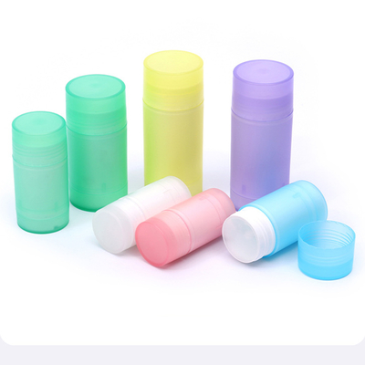 Rotating Design 30g 50g 75g 100g PP Plastic Body Fragrance Container Deodorant Stick