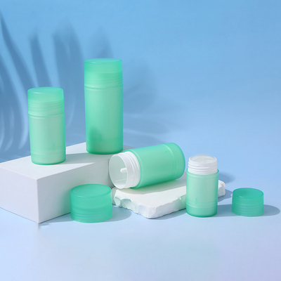 Rotating Design 30g 50g 75g 100g Double PP Shell Fragrance Container Deodorant Stick