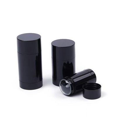 Rotating Design 15g 30g 50g 75g 100g AS Plastic Fragrance Container Deodorant Stick