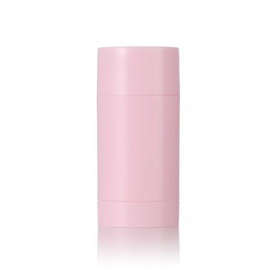 Cylindrical 15g 30g 50g 75g 100g AS Plastic Fragrance Cosmetic Container Empty Deodorant Balm