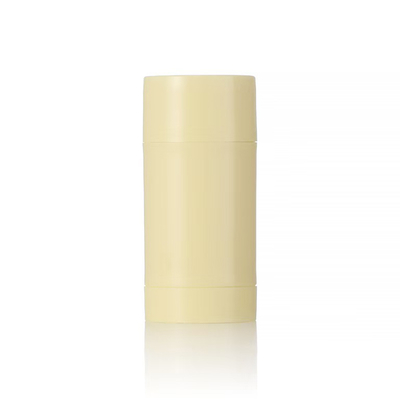 Cylindrical 15g 30g 50g 75g 100g AS Plastic Fragrance Cosmetic Container Empty Deodorant Balm