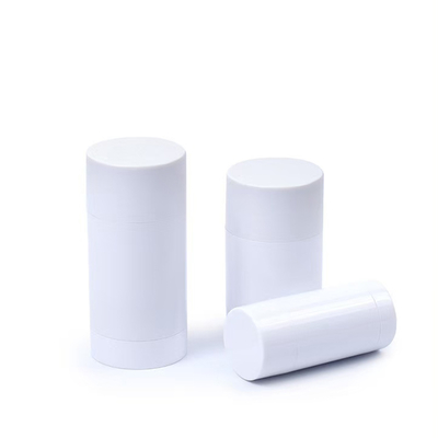Custom Color OEM 15g 30g 50g 75g 100g AS Plastic Body Fragrance Container Empty Deodorant Balm