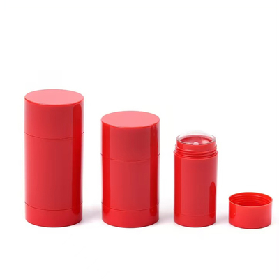 Bright Color 15g 30g 50g 75g 100g AS Plastic Body Fragrance Container Empty Deodorant Balm