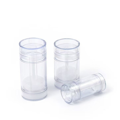 Bright Color 15g 30g 50g 75g 100g AS Plastic Body Fragrance Container Empty Deodorant Balm