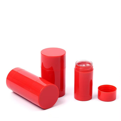 Bright Color 15g 30g 50g 75g 100g AS Plastic Body Fragrance Container Empty Deodorant Balm