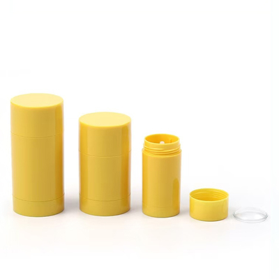 New Apperance 15g 30g 50g 75g 100g AS Plastic Cylinder Body Perfume Empty Deodorant Balm