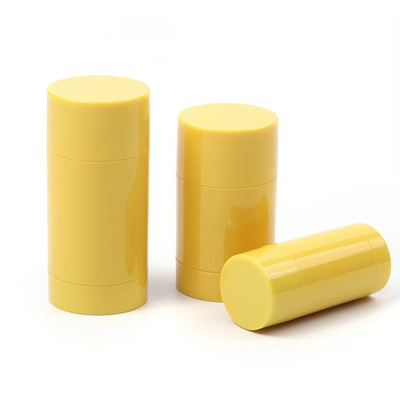 New Apperance 15g 30g 50g 75g 100g AS Plastic Cylinder Body Perfume Empty Deodorant Balm