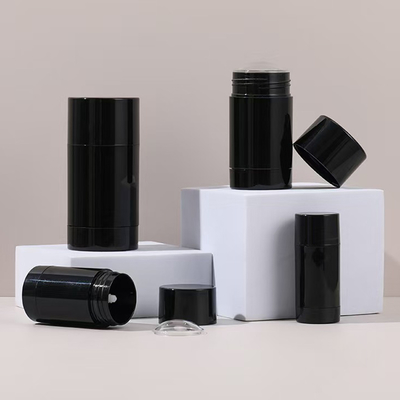 New Apperance 15g 30g 50g 75g 100g AS Plastic Round Shape Body Perfume Empty Deodorant Stick