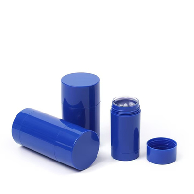 Custom Color 15g 30g 50g 75g 100g AS Plastic Empty Deodorant Stick Balm