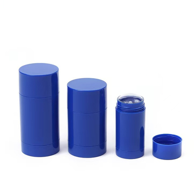 Custom Color 15g 30g 50g 75g 100g AS Plastic Empty Deodorant Stick Balm