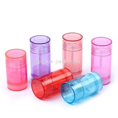 Stick Top Filling Personal Care Empty All Plastic Oval Shape Deodorant Bottle