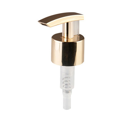 24mm Collar Liquid Pump Hiny Gold and Silver Anodized Aluminum Lotion Pump