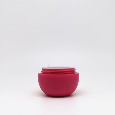 Hot Selling 5g 25g 50g 80g Smooth Surface Ball Shape PP PS Plastic Cream Jar for Skincare