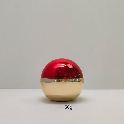 5g 25g 50g 80g Empty UV Shell Round Shape PP PS Plastic Harmless Cream Jar